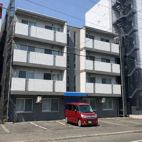 外壁塗装【札幌市 アパート】