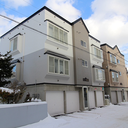 外壁塗装【札幌市 アパート】