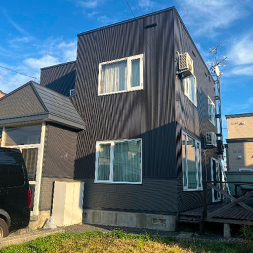 屋根塗装【札幌市 戸建て】